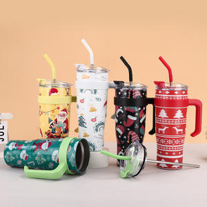 Christmas <span class=keywords><strong>Series</strong></span> 40oz Car Cup 304 Taza aislada al vacío doble de acero inoxidable - Product Image 2