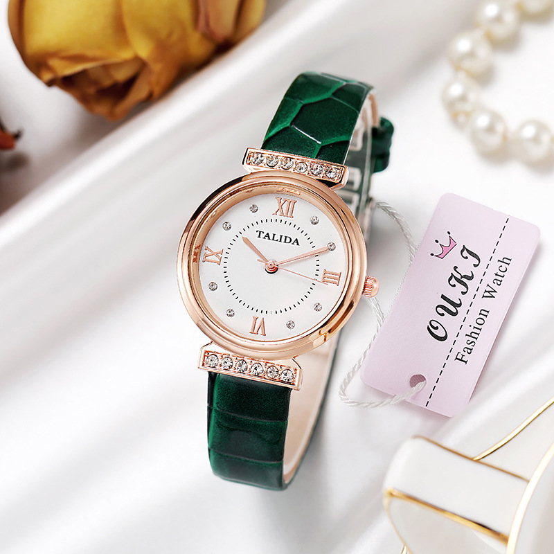 Womens Ladies Classic Simple Leather Analog Quartz Luxury Wrist Watch Gift For Women Casual Dress Watches Womens Ladies Classic Simple Leather Analog Quartz Luxury Wrist Watch Gift For Women Casual Dress Watches