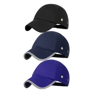 FF909 çıkarılabilir ABS iç kabuk nefes beyzbol şapkası kadın erkek çalışma kafa koruma güvenlik yumru şapka emniyet kaskı şapka