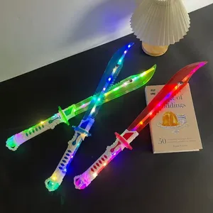 Plastic Glow Red <b>Light</b>-up <b>Stick</b> Wand Party Festival Led Flashing <b>Light</b> Swords Toy for Kids - Product Image 3