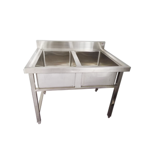 VICTORY Évier de cuisine en acier inoxydable personnalisable Fourniture d'usine Équipement de restauration pour hôtels restaurants Collecte des déchets alimentaires - Product Image 2