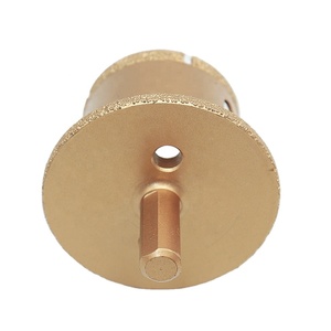 Forets diamantés brasés sous vide 40-60 mm à queue triangulaire, double couche, pour l'ouverture de trous dans les plans de travail, éviers et vasques - Product Image 3