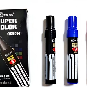 Marcadores Permanentes Resistentes al Agua con Punta de Cincel, Venta al Por Mayor, Éxito de Ventas en el Mercado Africano, Buen Rendimiento, Tinta Indeleble de Color - Product Image 4