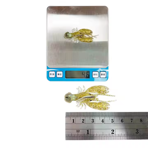 Newbility <span class=keywords><strong>leurre</strong></span> souple de haute qualité 50mm 4.6g <span class=keywords><strong>leurre</strong></span> de sandre appât d'écrevisses <span class=keywords><strong>leurre</strong></span> de crevettes en plastique souple - Product Image 4
