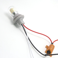 Bombilla LED T25 Midcars 3157 3156 Switchback 3W Canbus 12-24V Xenón Blanco DRL Ámbar Señal de Giro Antiparpadeo para Coche Camión