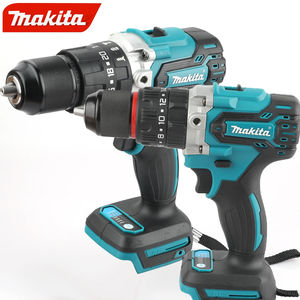 Pour <span class=keywords><strong>Makita</strong></span> DDF487 Perceuse à percussion sans fil 18V Lithium-ion rechargeable 13mm à couple élevé, tournevis à percussion électrique - Product Image 1