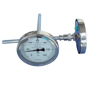 Termómetro Industrial Radial Axial Universal con Puntero, Termómetro de Acero Inoxidable con Esfera, Accesorios para Instrumentos, Escala - Product Image 2