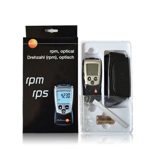 Testo 0560 0460 Pocket Pro Tachymètre optique compact Gamme de 100 à 29999 tr/min 2 piles AAA Affichage LED Garantie 1 an - Product Image 5
