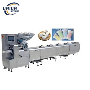 Machine d'emballage de film de comprimé bleu de toilette chimique de <span class=keywords><strong>traitement</strong></span> de l'eau de piscine - Product Image 1