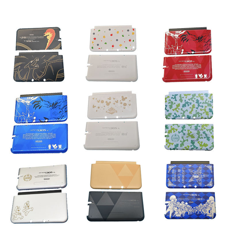 Limited Edition New ABS Housing <strong>Shell</strong> for <strong>3DS</strong> LL Original <strong>Replacement</strong> E Outer Casing Faceplate Back Cover