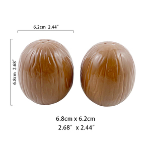 Vente chaude Personnalisé Original 3D Noix de Coco Forme Café En Céramique <span class=keywords><strong>Tasse</strong></span> À La Main <span class=keywords><strong>Tasse</strong></span> <span class=keywords><strong>Avec</strong></span> Poignée Et Logo - Product Image 4