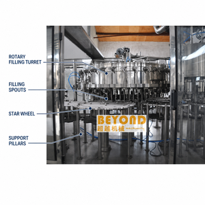 Ligne de production de boissons gazeuses automatique de qualité industrielle 15000 BPH, solution d'embouteillage à haut rendement en SUS304 pour canettes et bouteilles en plastique - Product Image 4