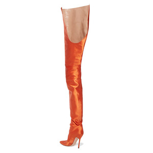 Botas Vaqueras Sexys en Oferta, Botas Largas con Tacón Alto y Punta Cerrada para Mujer, Botas Altas hasta el <span class=keywords><strong>Muslo</strong></span> - Product Image 2
