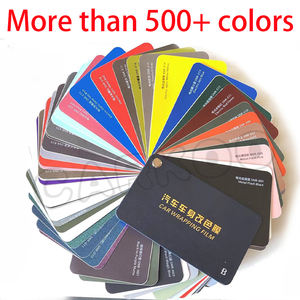 ฟิล์มไวนิลหุ้มรถยนต์สีแดงแบบด้าน PVC/PET สำหรับเปลี่ยนสีรถยนต์ด้วยตัวเอง ไม่มีฟองอากาศ ใช้ได้ทั้งภายในและภายนอก - Product Image 6