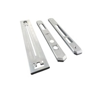 Boîtier de serrure intelligent en acier inoxydable/aluminium usiné sur mesure par CNC pour la reconnaissance faciale et les serrures de porte à empreintes digitales
