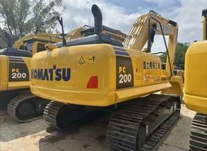 Alto rendimiento utilizado para excavadora sobre orugas Komatsu 200-8 de segunda mano para maquinaria Caterpillar para construcción, construcción, competencia - Product Image 4