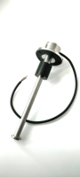 Capteur de niveau de liquide vertical en acier inoxydable, transmetteur de niveau à flotteur 0-190 Ohm pour réservoirs industriels d'huile, de carburant et d'eau FBS-500LSN-1R