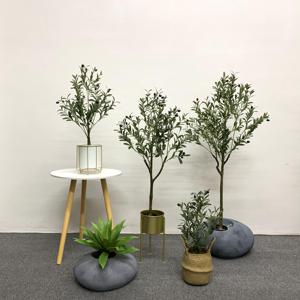 Árbol de Olivo Artificial Moderno, Planta Artificial para Interiores, Decoración para el Hogar, Oficina y Comercios - Product Image 2