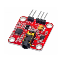 Module de capteur EMG - Kit d'acquisition de signal analogique musculaire pour le développement électronique (données EMG brutes)