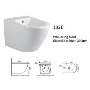 Заводская Высококачественная настенная насадка для биде - Product Image 2