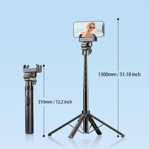 Gimbal Genggam Lipat untuk Smartphone, Perekam Video Ponsel, Penstabil Vlog - Product Image 4