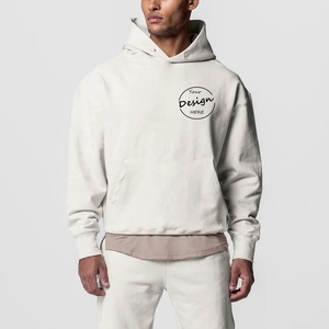 <span class=keywords><strong>Pull</strong></span> à capuche en peluche automne hommes sport veste ample grande taille couleur unie goutte épaule Fitness <span class=keywords><strong>basket</strong></span>-ball capuche <span class=keywords><strong>pull</strong></span> <span class=keywords><strong>homme</strong></span> - Product Image 3