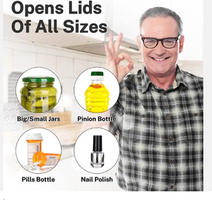 Abrelatas de Botellas Personalizado para Frascos de Hojalata, Abrelatas de Plástico Ecológico Blanco para Debajo del Gabinete, Herramientas de Apertura Manual Rápida - Product Image 5