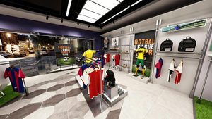 Présentoir 3D pour Magasin de Vêtements, Étagère à Vêtements, Agencement de Boutique, Conception et Décoration pour Supermarché - Product Image 3