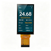 Écran LCD TFT de 2,95 pouces, résolution 360x640, interface 3SPI-16RGB, contrôleur ST7701SN, luminosité 250 CD/M2, usage industriel