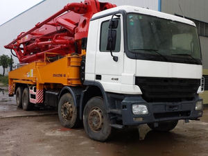 Camion pompe à béton monté sur camion SYM5552THB 710S de marque chinoise réputée, <span class=keywords><strong>71</strong></span> m, diesel, à vendre - Product Image 4