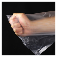 Duurzame Food Grade Flat Clear Doorlopende Roll On Vacuüm Pe Plastic Poly Food Zakken Voor Supermarkt Fruit En Groente
