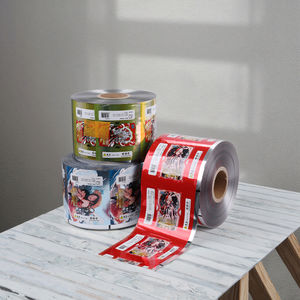 Film de rouleau de stratification de feuille d'aluminium personnalisée PET emballage ordinaire souple Sachet d'eau Popsicle croustilles de qualité alimentaire <span class=keywords><strong>lingettes</strong></span> humides humides - Product Image 1