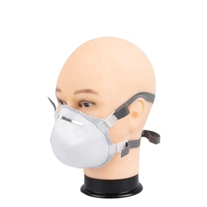 LAIANZHI KP39210 عالية الجودة الأبيض كوب شكل FFP3 مكافحة الغبار مريحة قناع للوجه يستخدم مرة واحدة ل الكبار عقال سعر المصنع - Product Image 5