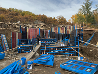 Matériau de construction Coffrage en acier pour coffrage de construction en béton