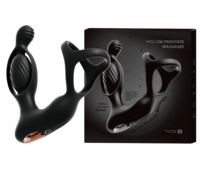Plug anal en silicone, anneau vibrant, plug anal, 10 modes de vibration, masseur de prostate vibrant, vibrateur anal pour hommes