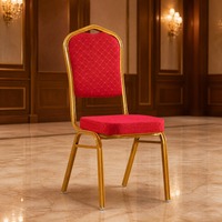 Chaise en métal robuste avec cadre en alliage d'aluminium, coussin renforcé, qualité industrielle, pour intérieur, usage commercial, OEM, sur mesure, en gros
