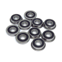 F695 2RS 3D Printer Bantalan Bola Flensa 5X13X4Mm F695RS