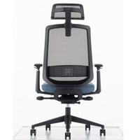 Chaise de bureau ergonomique pivotante et réglable à Offre Spéciale degrés, en maille, support lombaire rembourré, chaises de bureau ergonomiques