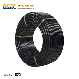 Tuyau squeletté en treillis métallique HDPE BSX R-41 110mm PN16 pour l'irrigation des jardins et la construction, raccordement contrôlé, écologique, durée de vie 70 ans - Product Image 1