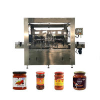 Machine de remplissage automatique de liquides pour verres/bouteilles, adaptée aux boissons/gels, ketchup, huile, sauce chili, pâte de chocolat, bière, personnalisable
