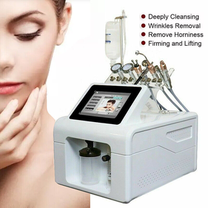 Appareil de rajeunissement cutané de bureau 9-en-1 : Jet d'oxygène, Microdermabrasion, Aspiration, Nettoyage facial en profondeur, Hydratation et Soin des lèvres - Product Image 1