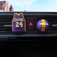 Diffuseur de parfum créatif personnalisé en forme de star de basket-ball, diffuseur de parfum pour voiture, décoration de sortie d'air, parfum pour voiture