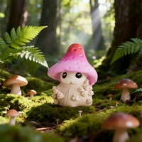 Kit de moules en silicone pour Halloween : Gnome et Elfe Champignon pour figurines en résine, plâtre, bougies et décoration intérieure