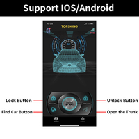 Système d'entrée sans clé pour voiture avec application Bluetooth pour téléphone portable, actionneur de commande ABS pour porte et fenêtre PKE