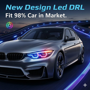 Feux de jour à LED pour BMW Série 1 Série <span class=keywords><strong>2</strong></span> F44 F40 235 220 M135 2019 2020 2021 2022 Phare DRL Angel Eyes Feux de jour - Product Image 1