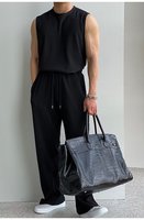 Vêtements de sport personnalisés pour hommes Maillot de musculation uni Séchage rapide Respirant Fitness Muscle Gilet Couleur unie Vente en gros Débardeur