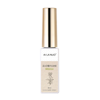 AILANUO Esmalte de Uñas en Gel Platino con Purpurina, Barniz de Gel UV Removible, Laca de Gel Brillante para Arte de Uñas