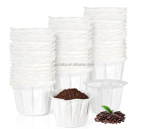 Papier <span class=keywords><strong>filtre</strong></span> à café jetable # <span class=keywords><strong>2</strong></span> # Panier à <span class=keywords><strong>filtre</strong></span> conique 4 cônes non blanchi, brun naturel et blanc, pour cafetière à <span class=keywords><strong>filtre</strong></span> - Product Image 2