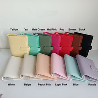 Organiseur de budget A6 avec enveloppe, système d'économie d'argent à 6 anneaux, en cuir PU durable, personnalisable, vente au top aux États-Unis