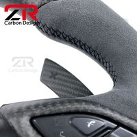 Accessoires intérieurs de voiture en fibre de carbone, volant sport en cuir véritable personnalisé pour Chevrolet Camaro SS ZL1 2SS LS RS